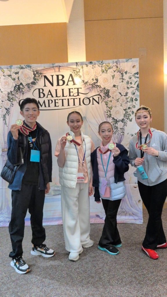 10797-576x1024 〈第12回NBAバレエコンクール鹿児島・結果報告〉メダル６つ！いただきました！